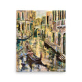 Special Delivery Via the Canal”  20″ × 16″ Fine Art Poster Print image 0