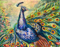 PLUME DE LA PEACOCK 16" x 20" image 0