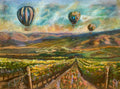 SOARING OVER WINE COUNTRY 48" x 36" image 0