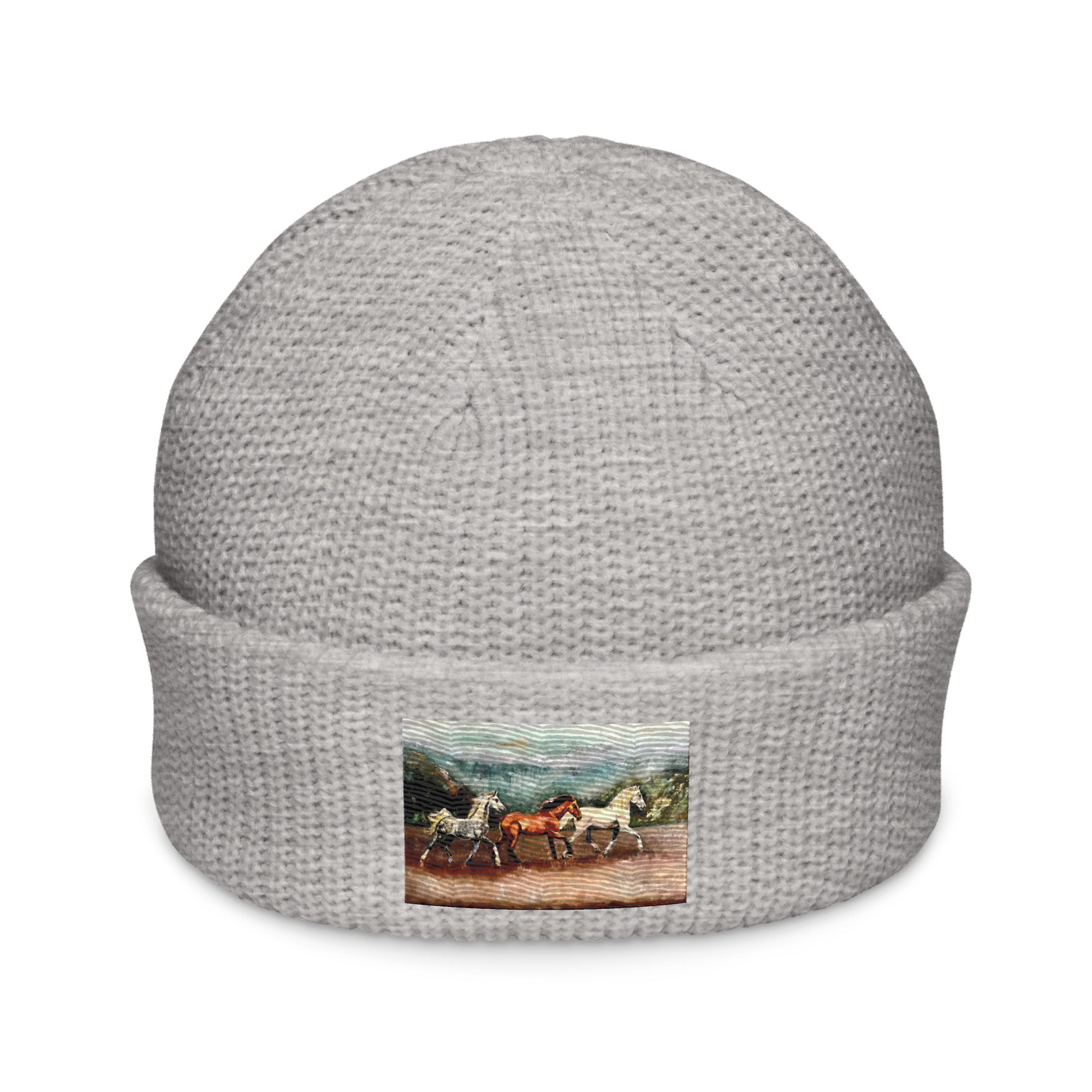 Tranquil Horizon Walk Fisherman Beanie - Athletic Heather image