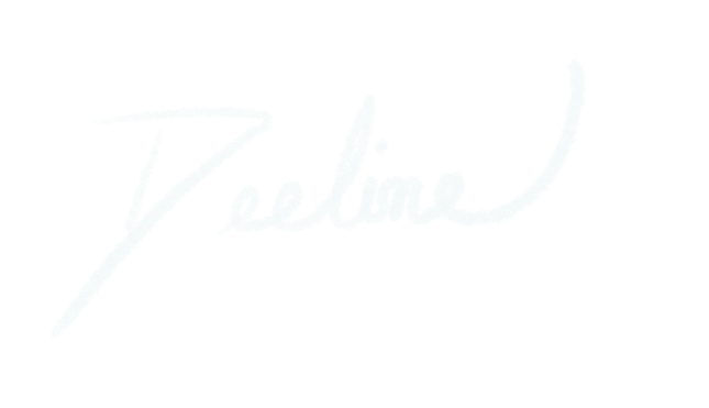 Deeline logo featuring ethereal art signature